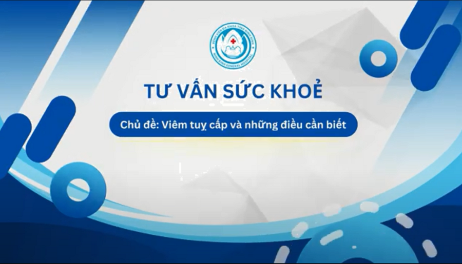 Viêm tụy cấp và những điều cần biết.