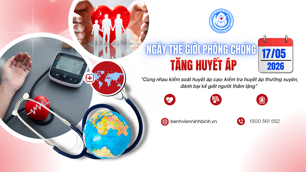 NGÀY THẾ GIỚI PHÒNG CHỐNG TĂNG HUYẾT ÁP 17/5