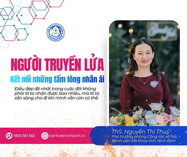 Người truyền lửa - Kết nối những tấm lòng nhân ái.