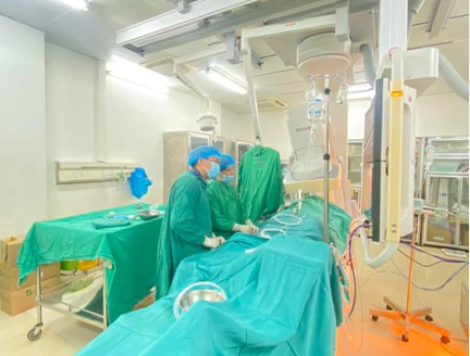 Bệnh viện Đa khoa tỉnh Ninh Bình triển khai thành công kỹ thuật tạo nhịp bó nhánh trái.