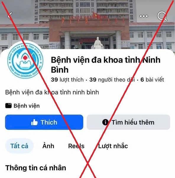 📢 THÔNG TIN QUAN TRỌNG: Về việc xuất hiện các nội dung kêu gọi hỗ trợ không chính thức liên quan đến Bệnh viện Đa khoa tỉnh Ninh Bình