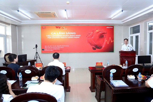 BỆNH VIỆN ĐA KHOA TỈNH NINH BÌNH TỔ CHỨC HỘI NGHỊ KHOA HỌC: “TIẾP CẬN TOÀN DIỆN – QUẢN LÝ HỘI CHỨNG MẠCH VÀNH MẠN”