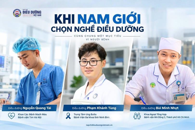 KHI NAM GIỚI CHỌN NGHỀ ĐIỀU DƯỠNG.