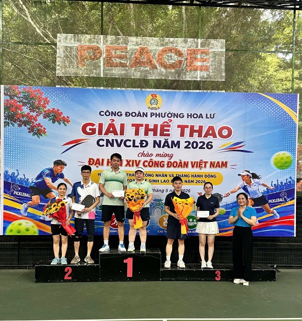 Lan tỏa tinh thần đoàn kết, khỏe để cống hiến qua Giải Pickleball năm 2026.