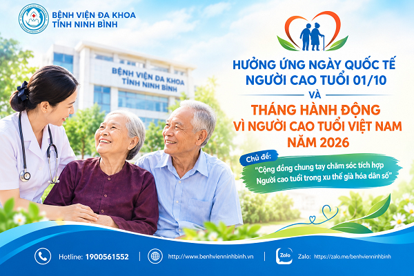 HƯỞNG ỨNG NGÀY QUỐC TẾ NGƯỜI CAO TUỔI 01/10 VÀ THÁNG HÀNH ĐỘNG VÌ NGƯỜI CAO TUỔI VIỆT NAM NĂM 2026.