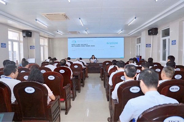 Bệnh viện Đa khoa tỉnh Ninh Bình sơ kết công tác 6 tháng đầu năm 2026: Phát huy kết quả đạt được, quyết tâm hoàn thành toàn diện nhiệm vụ năm 2026.