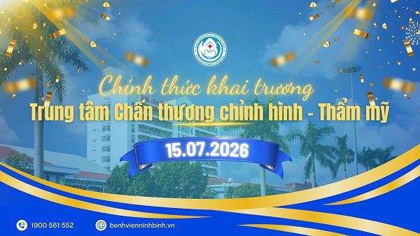 CHÍNH THỨC KHAI TRƯƠNG TRUNG TÂM CHẤN THƯƠNG CHỈNH HÌNH - THẨM MỸ