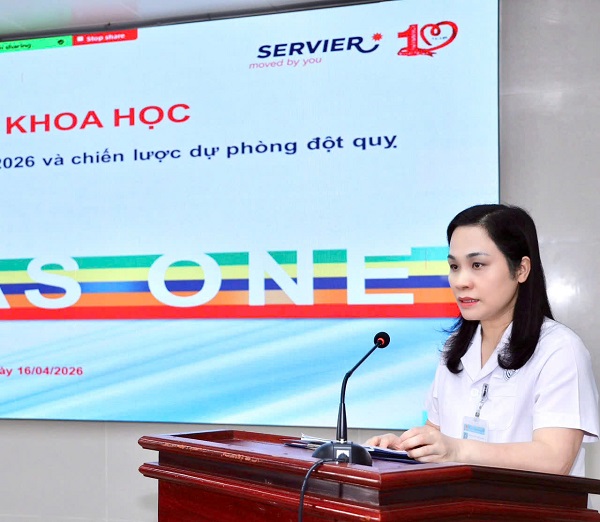 Tập huấn cập nhật điều trị đột quỵ cấp năm 2026.