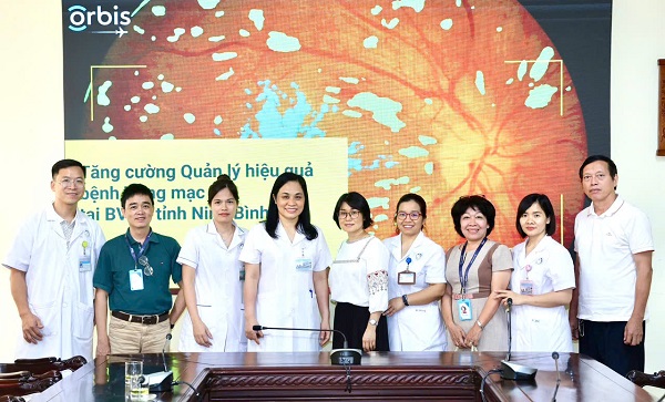 TĂNG CƯỜNG HỢP TÁC VỚI TỔ CHỨC ORBIS QUỐC TẾ TRONG CHĂM SÓC MẮT.