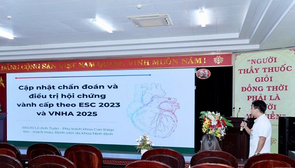 BỆNH VIỆN ĐA KHOA TỈNH NINH BÌNH TỔ CHỨC BUỔI SINH HOẠT CHUYÊN MÔN THÁNG 7 NĂM 2026.