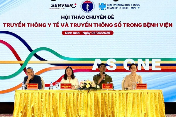 BỆNH VIỆN ĐA KHOA TỈNH NINH BÌNH THAM DỰ HỘI THẢO “TRUYỀN THÔNG Y TẾ VÀ TRUYỀN THÔNG SỐ TRONG BỆNH VIỆN”.