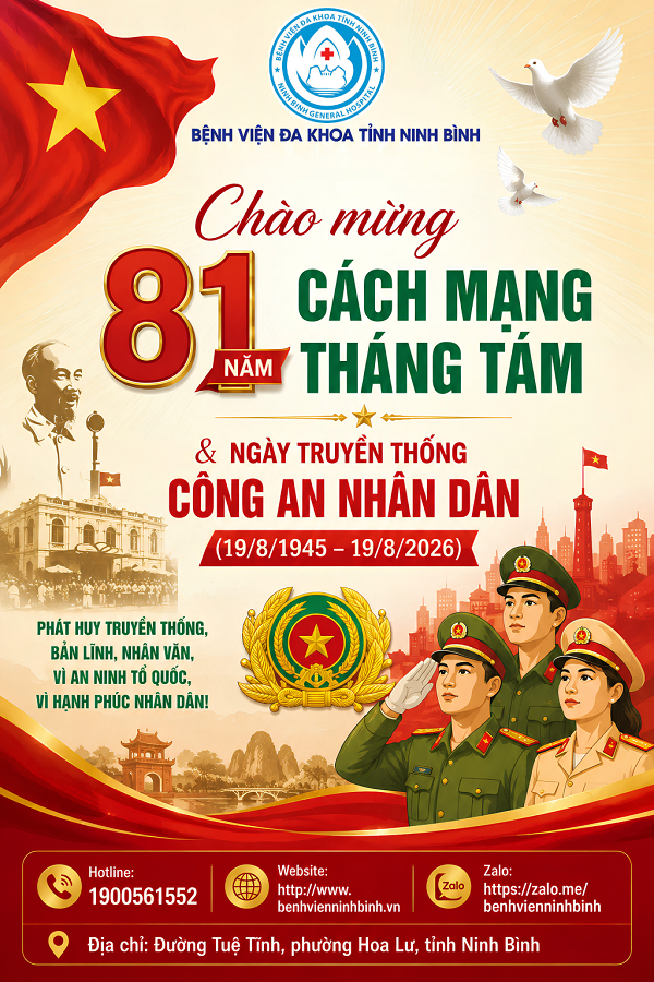 CHÀO MỪNG 81 NĂM CÁCH MẠNG THÁNG TÁM VÀ NGÀY TRUYỀN THỐNG CÔNG AN NHÂN DÂN (19/8/1945 - 19/8/2026).
